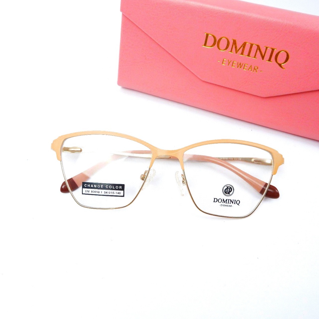 Rumah Optik - Kacamata Cat eye Dominiq Titanium