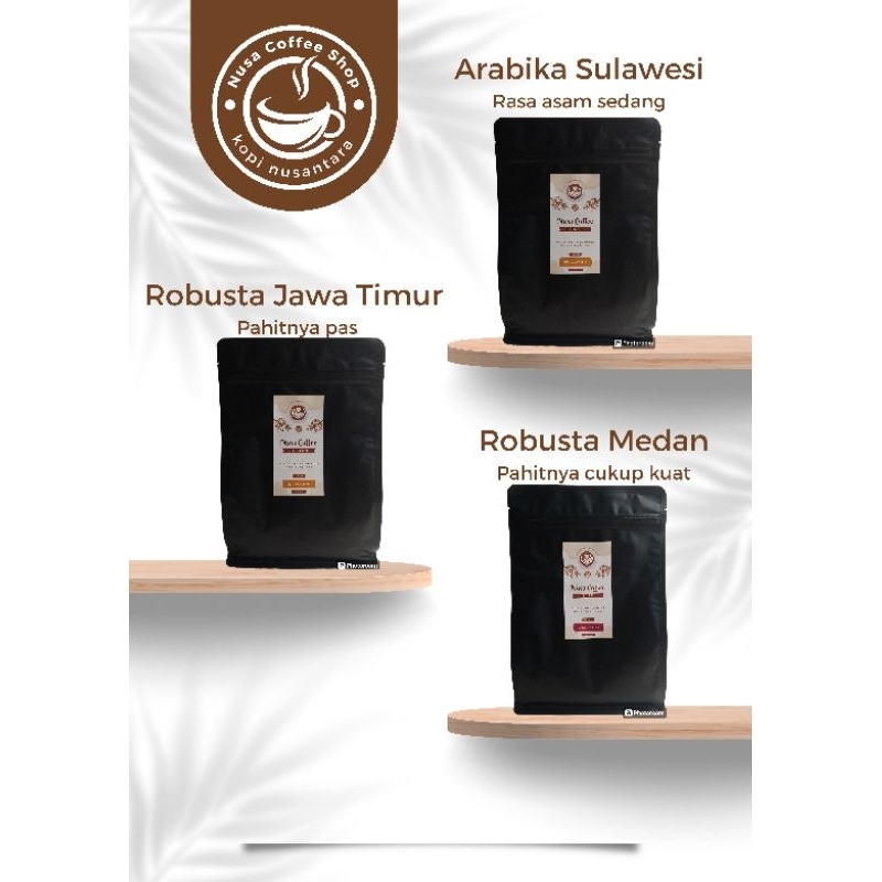 

Nusa Coffee Robusta Siantar Medan 245 gr