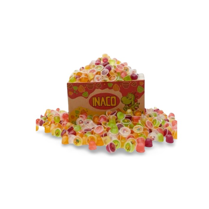 

Inaco Mini Jelli Mix Rasa Buah 1 Dus Isi 10 Kg - Harga Per Karton