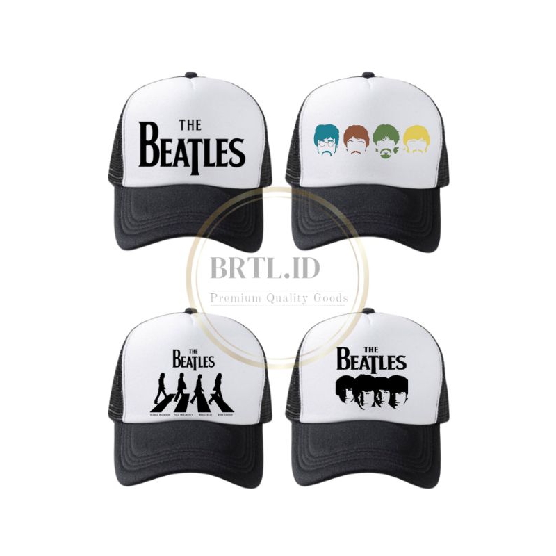 topi trucker the beatles/topi jaring/custom