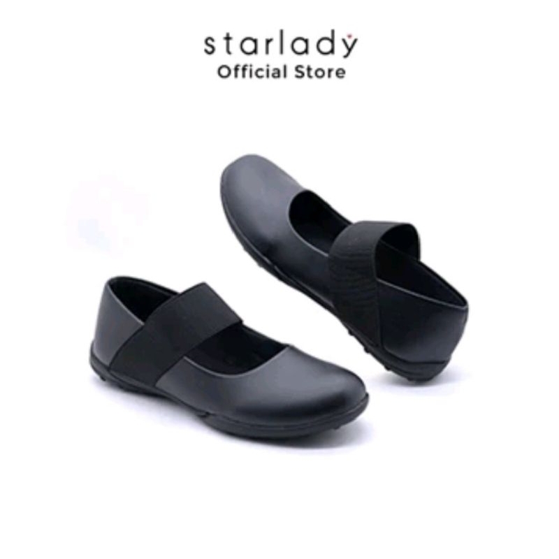 Starlady sepatu slip on wanita