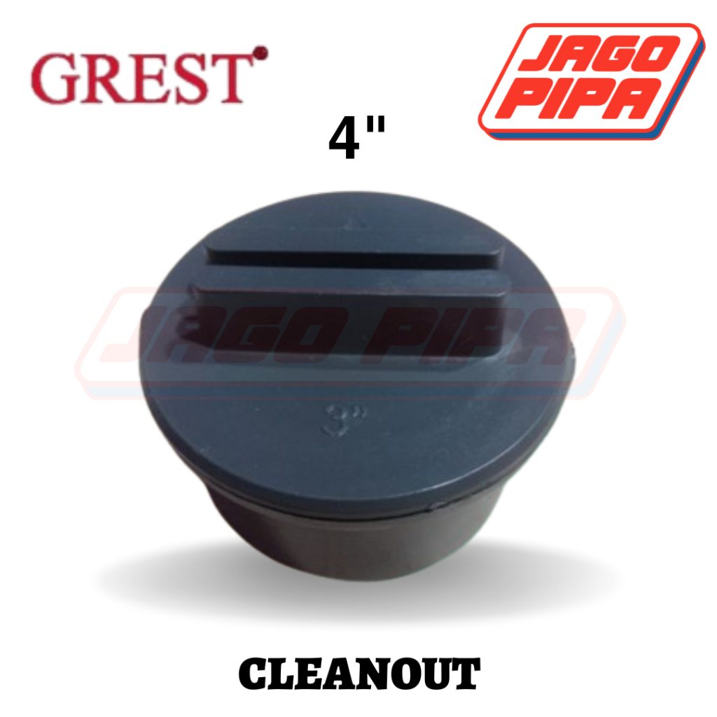 Clean Out 4 Inch Grest / Cleanout / Tutup Septic Tank PVC 4"