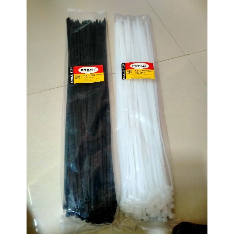 

KODE R2I5 kabel Ties 5cm tali tis 5cm 1pack isi 1pcs 48mm x 5mm