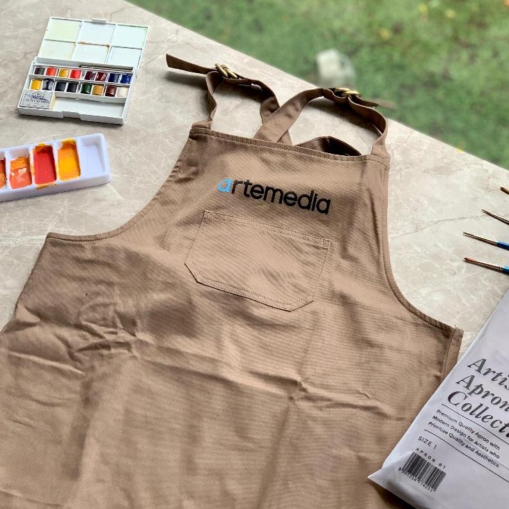 

KODE L5I4 Artemedia Apron Painting Artist Adjustable Ceek Lukis