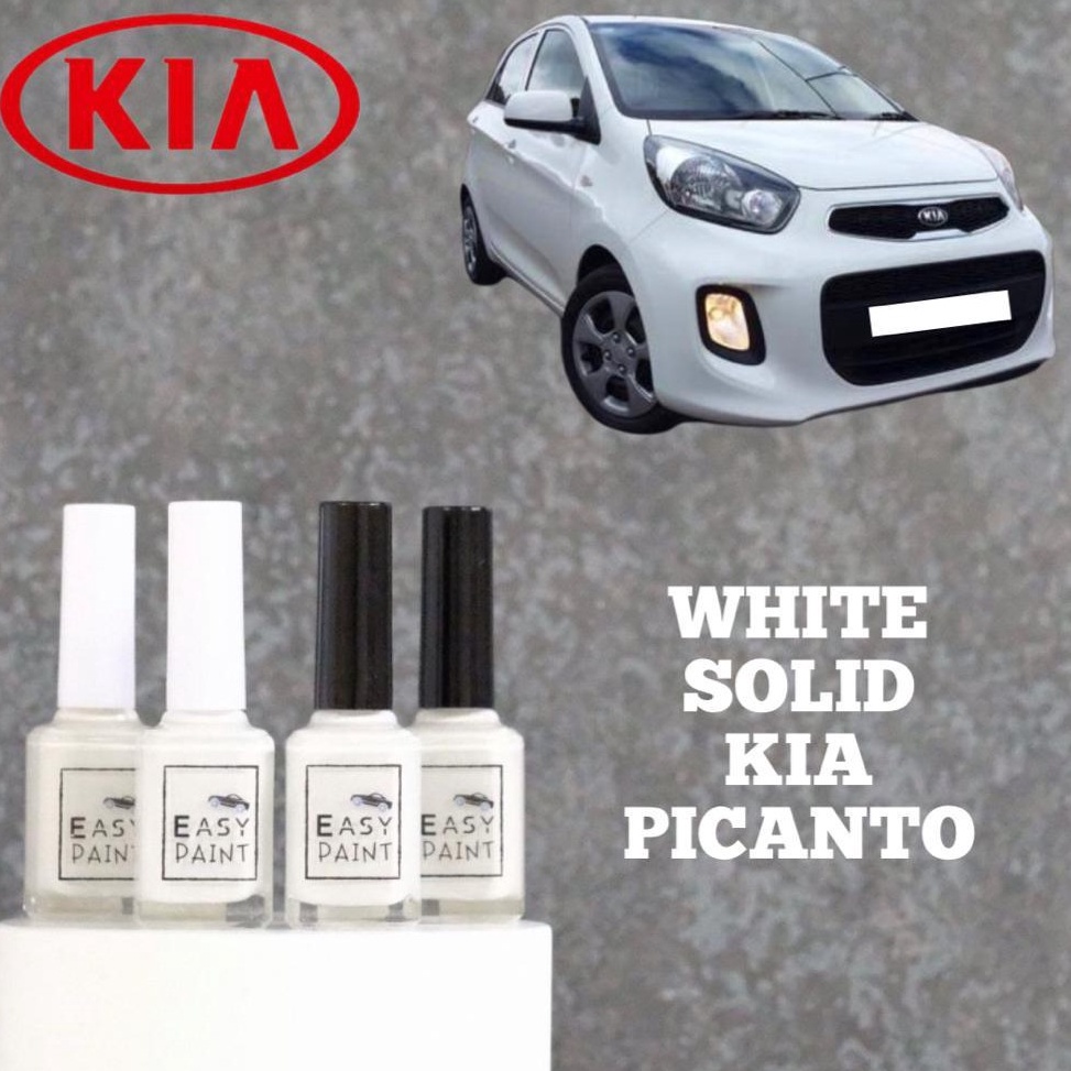 

KODE V1B Cat Oles White Solid KIA Picanto Putih Solid