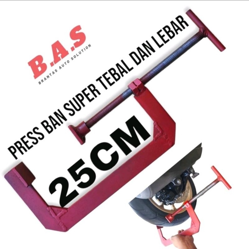 Pres ban motor PRES BAN SUPER BAN TUBLEA DAN NON TUBLES