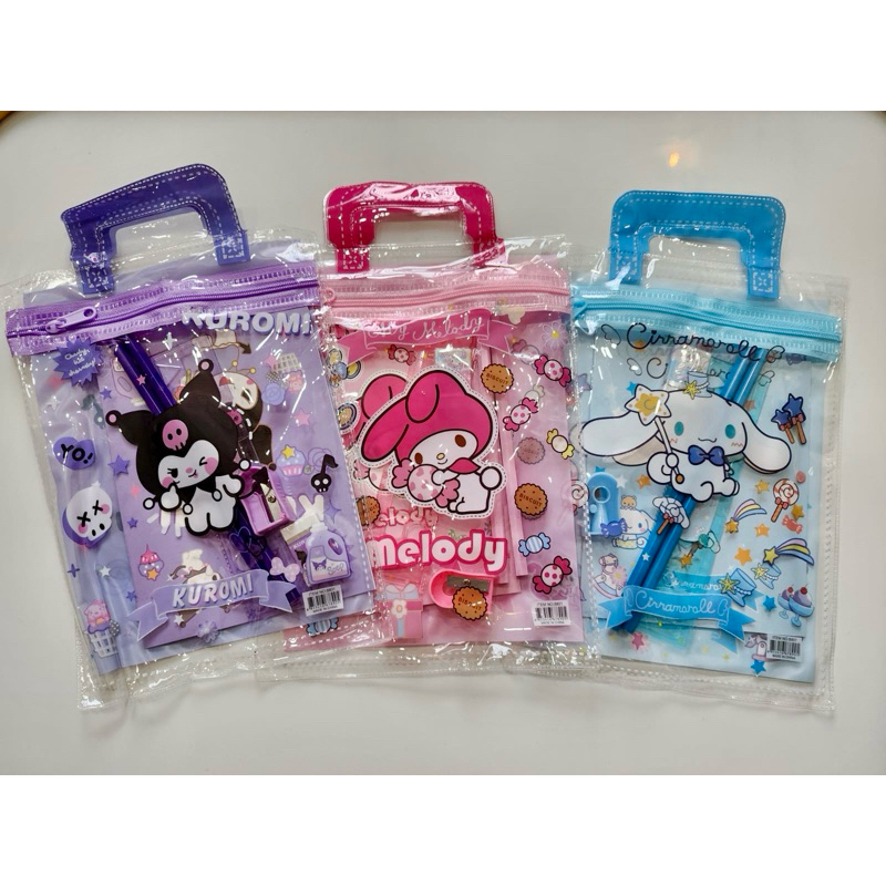 

Sanrio Gift Plastic Pouch Full set