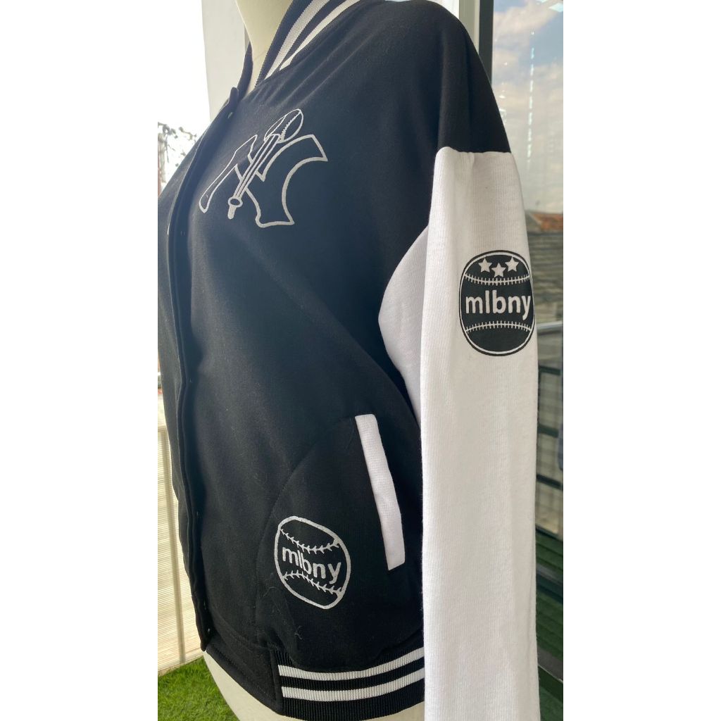 PROMO TERBARU JAKET VARSITY MLB NY BASEBALL M - 3XL BISBOL KOREAN FASHION - DEWASA ANAK VARSITY