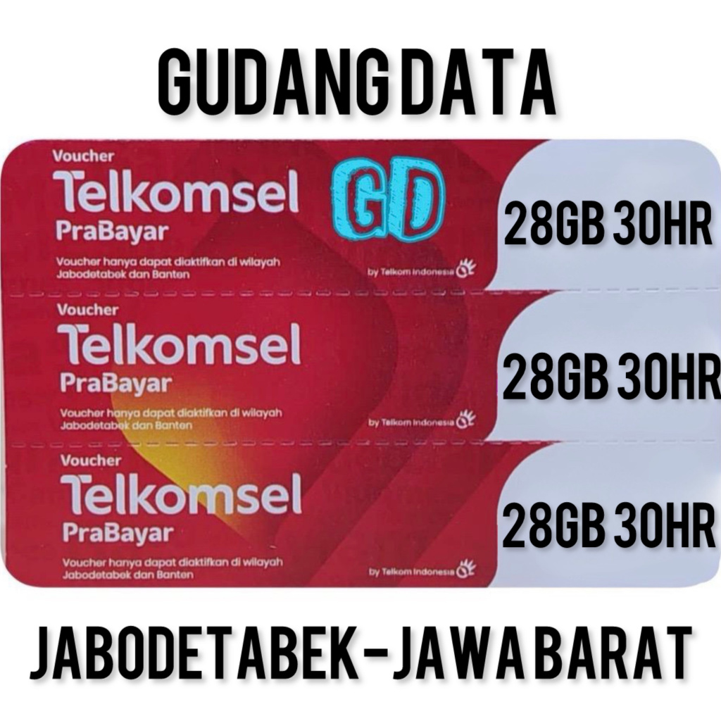 Voucher Telkomsel 28GB
