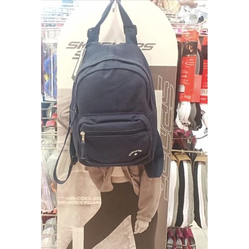tas converse mini unisex original bph220102 100014852972 canvas small backpack navy