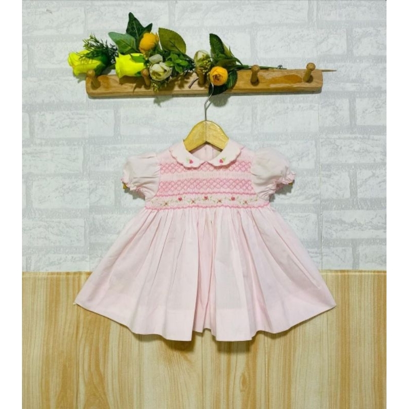 smock dress dress anak dress branded periwinkle