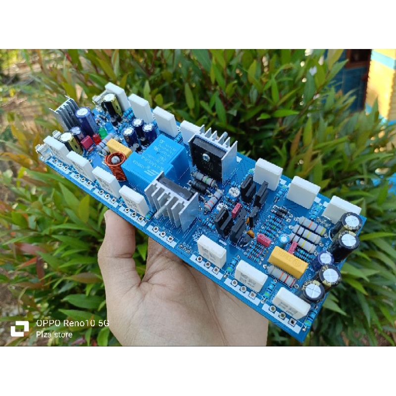 Driver power amplifier MCRD V3 2U 20cm Darlington 7 set Tr final bagus berkualitas