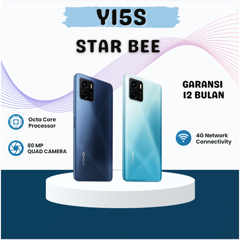 X61_ Vivo Y15S Ram 8/256Gb Fullset Garansi 12 Bulan