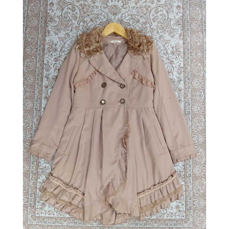axes femme premium coat brown