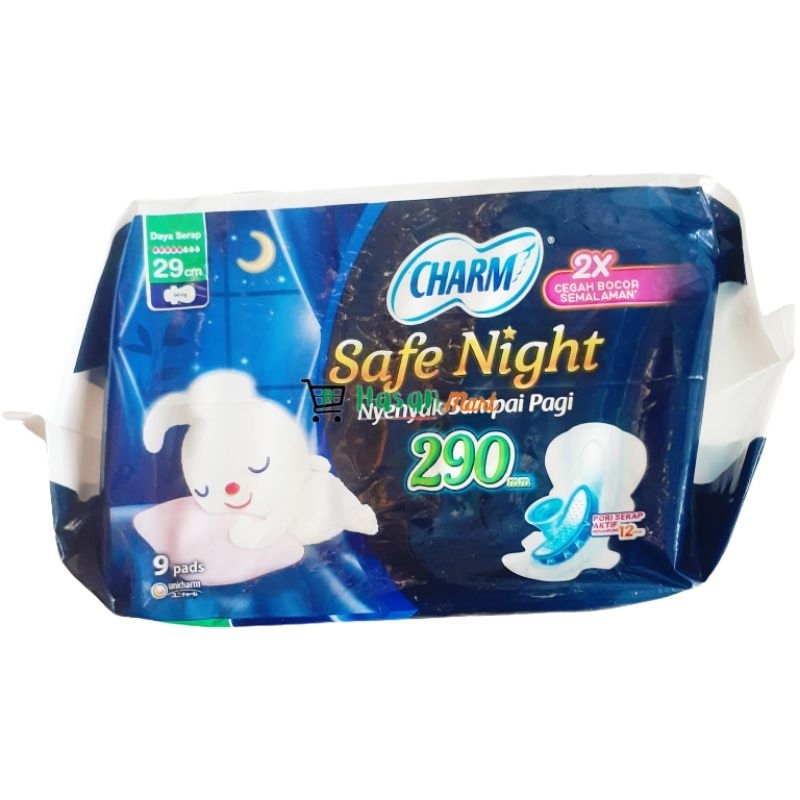 Charm Pembalut Sayap Night 29cm