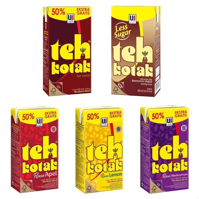 

TEH KOTAK KEMASAN 300ML - MINUMAN KEMASAN KOTAK