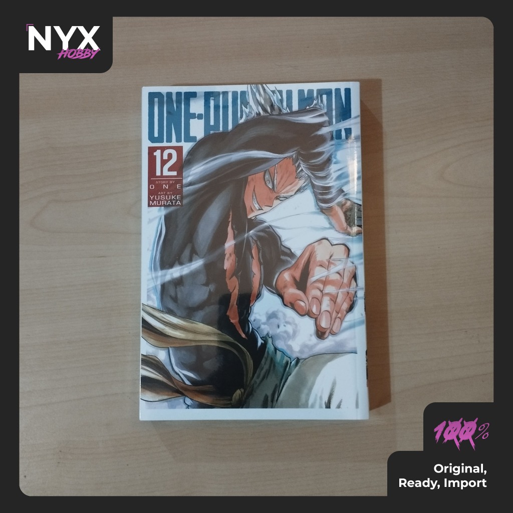 One Punch Man Manga Komik English Import Volume 12