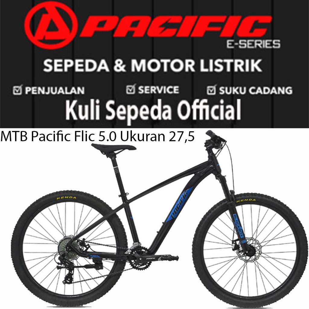 Sepeda MTB Pacific Flick 5.0 Ukuran 27,5