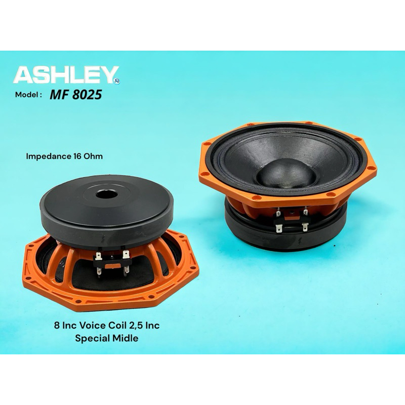 SPEAKER ASHLEH 8 inch MF 8025 OREN / Speakee Ashley 8inch mf8025