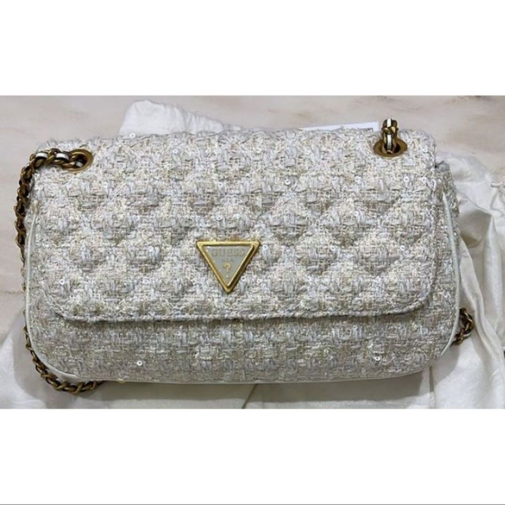Tas slempang wanita merk Guess original baru