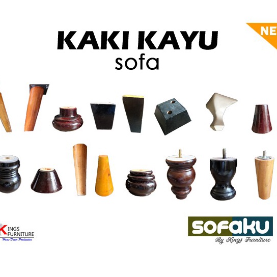 STAR Kaki KayuBapaoKaki LemariSofa Tinggi 8cm 1cm 15 cm Kaki Kayu Bubut Skandinavian Kaki Retro