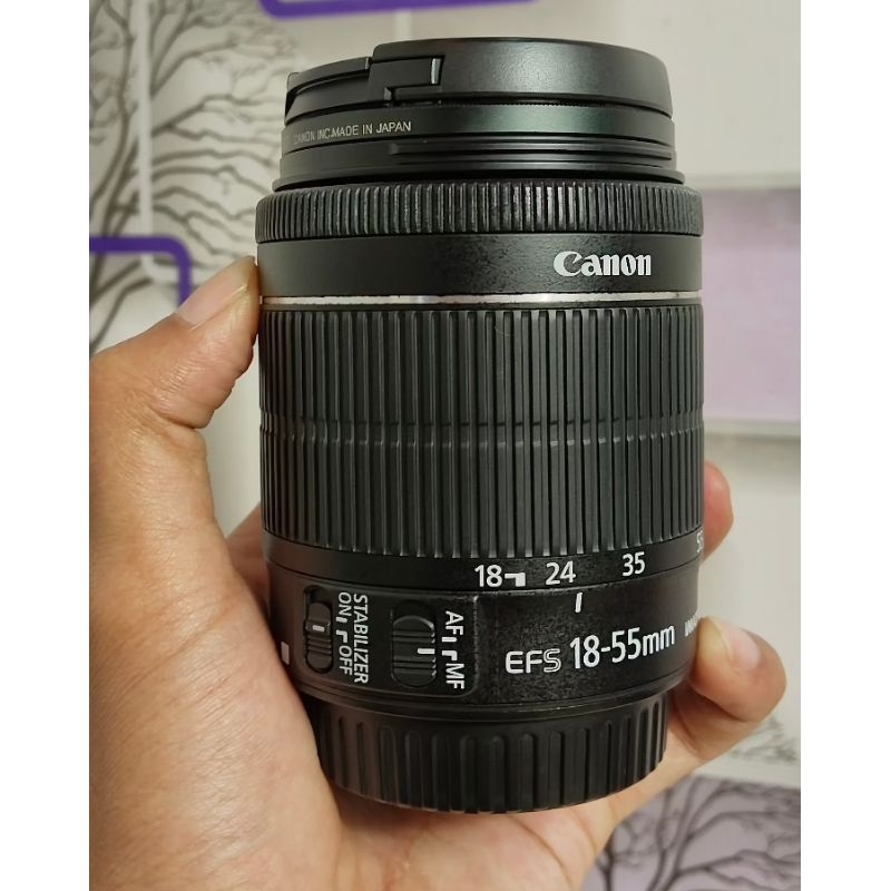 Lensa Kit Canon 18-55mm Stm