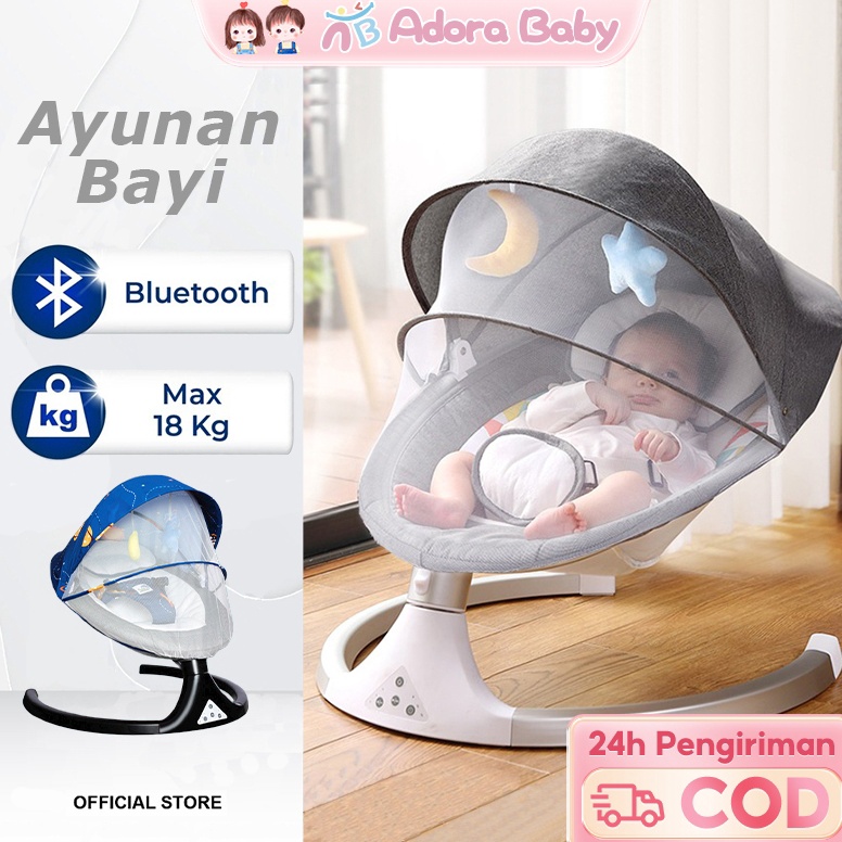 Modern  With Remote Control  ayunan bayi elektrik ayunan bayi otomatis bouncer bayi kursi goyang bay
