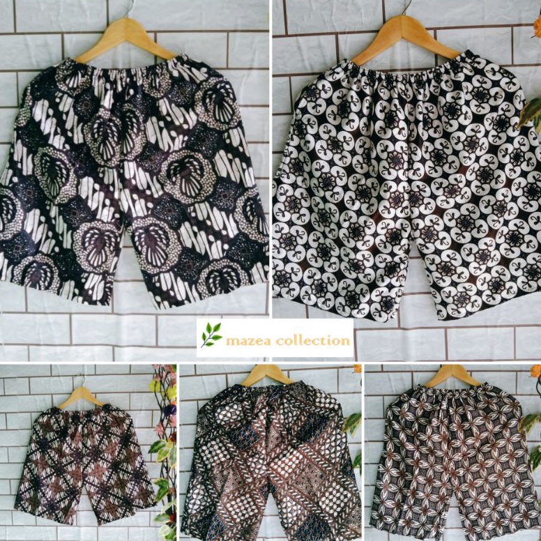 Best  Pilih Motif  Celana Pendek Batik Jogja Malioboro Pria  Wanita