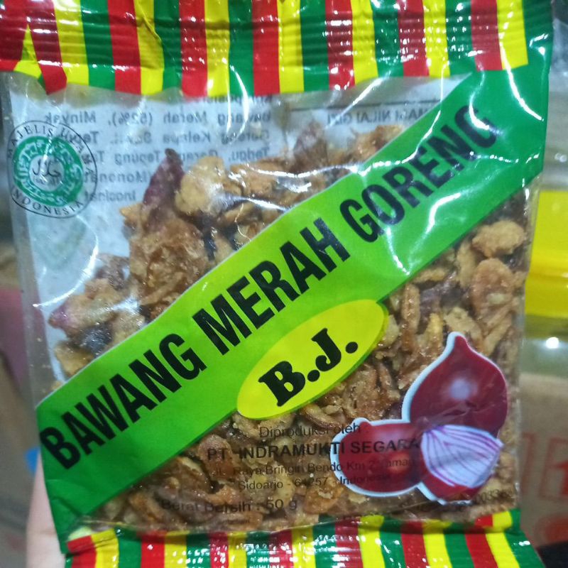 

BAWANG MERAH GORENG BJ 50 gr