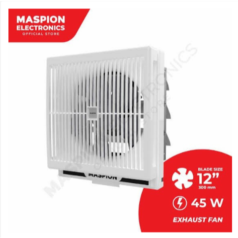 MASPION EXHAUST FAN KIPAS DINDING MASPION MV 300 NEX / MV 300 NEX MV300NEX BLOWER PENGHISAP UDARA 12