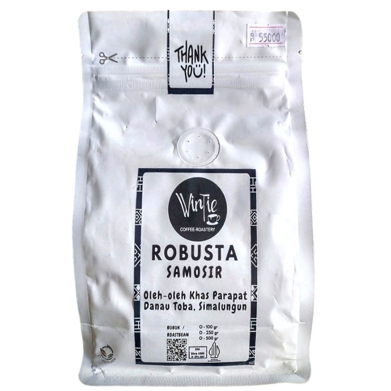 

Bubuk Kopi Robusta Samosir 250GR WinTie Coffee