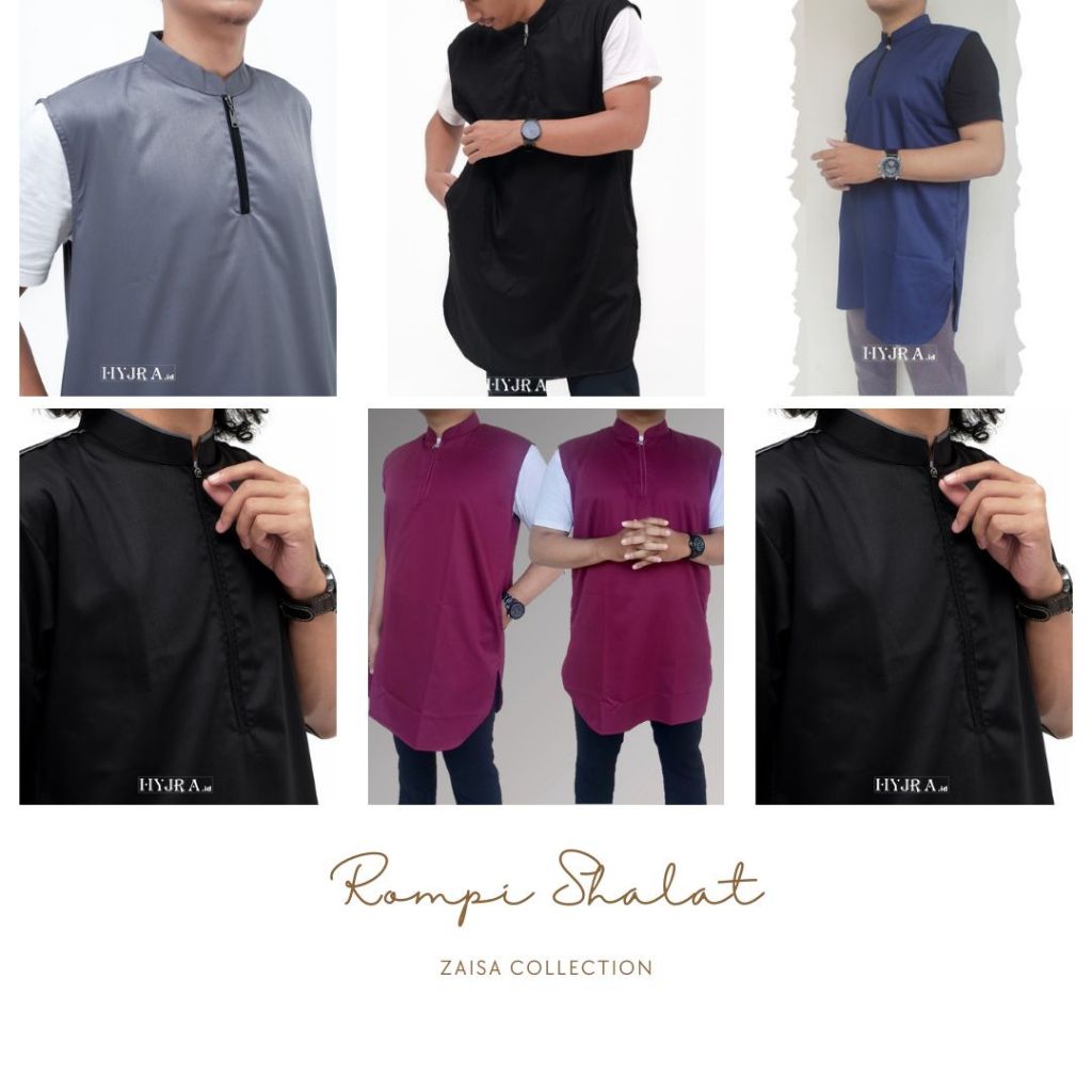 Rosal / rompi shalat / baju sholat pria / rompi sholat pria / rompi shalat pria / baju rompi pria / 