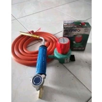paket komplit solder Las /solder BBQ / Gas torch bahan bakar gas