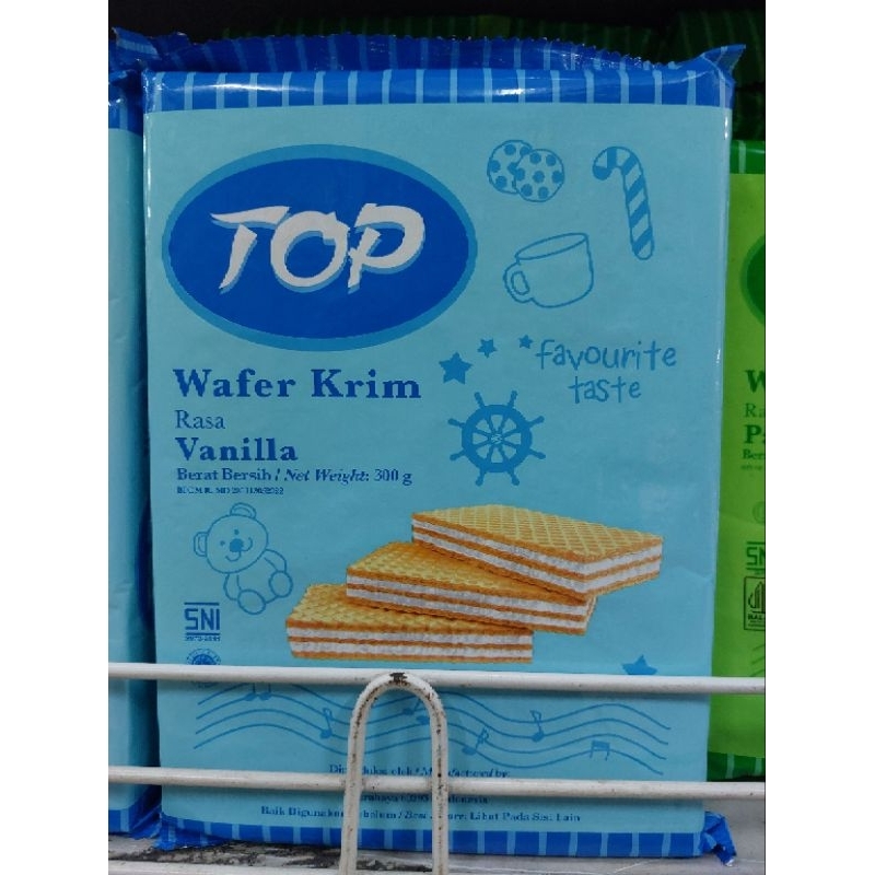 

KZ - top wafer krim rasa vanila 300g