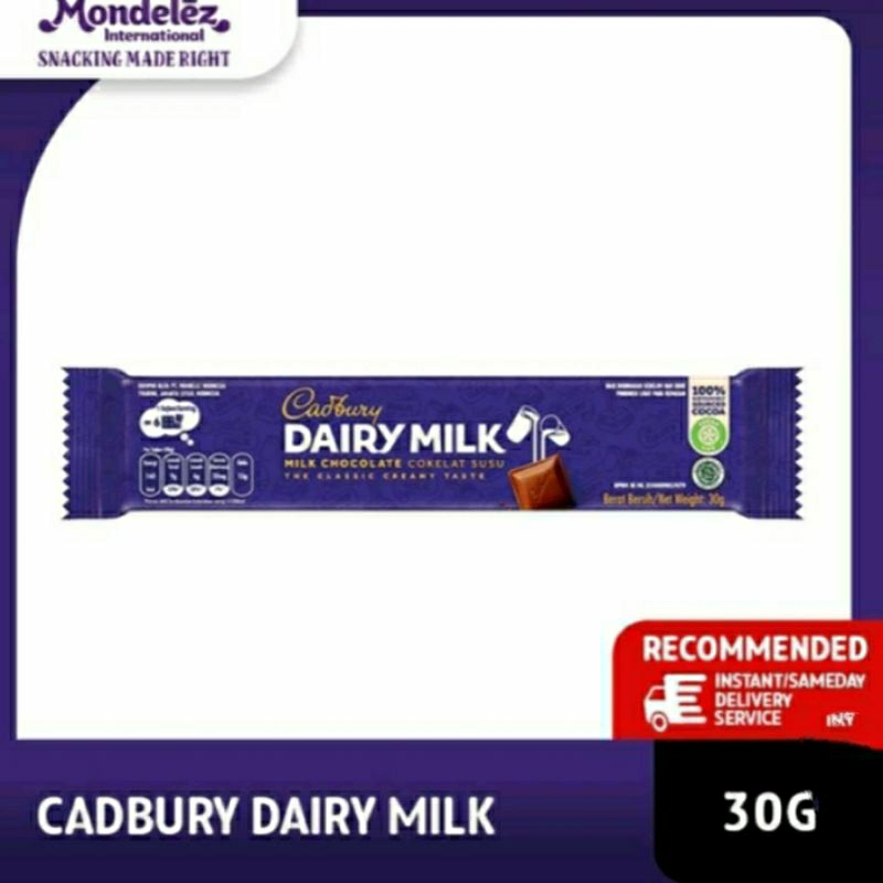 

COKLAT CADBURY 30 gr