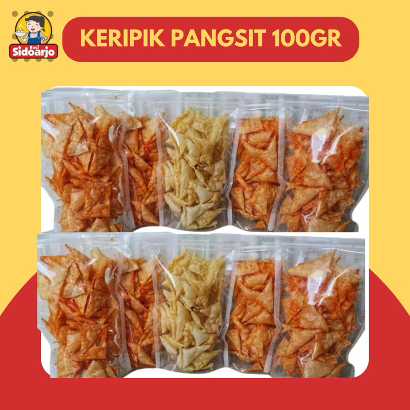 

KERIPIK PANGSIT 100 gr Pouch/ PANGSIT / KUE BAWANG BANDUNG