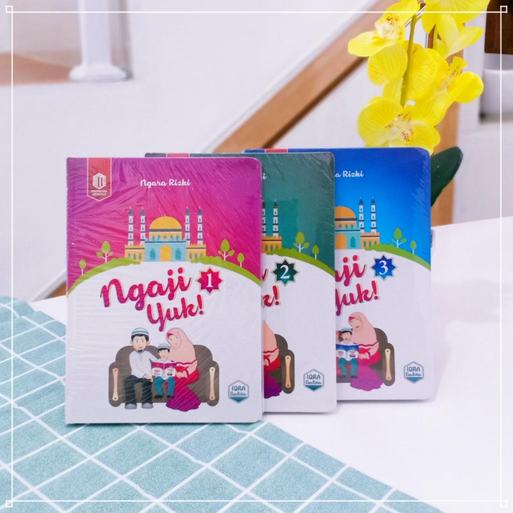 Pustaka Hulwah - Ngaji Yuk - Iqra Balita (Boardbook) [IQRA Balita]