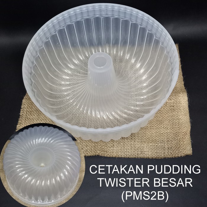 Cetakan Puding Twister