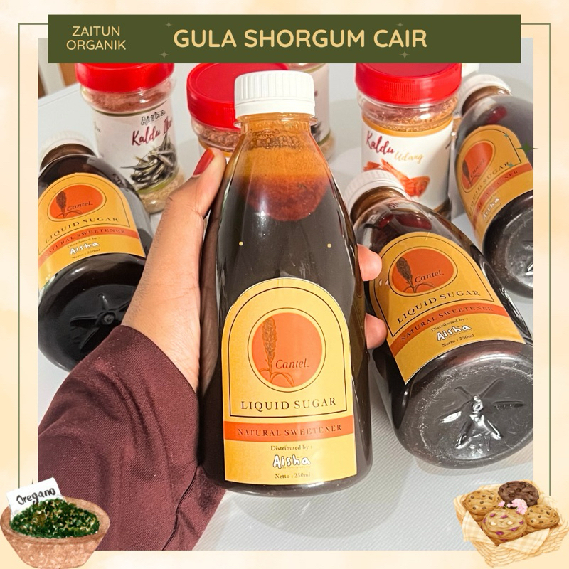 

Gula Sorghum cair | Gula tanpa rafinasi | Liquid sugar | natural sweetener | Gula natural alami | gula sorghum natural 250 ml