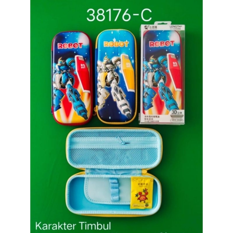 

tempat pensil hard case timbul transformer