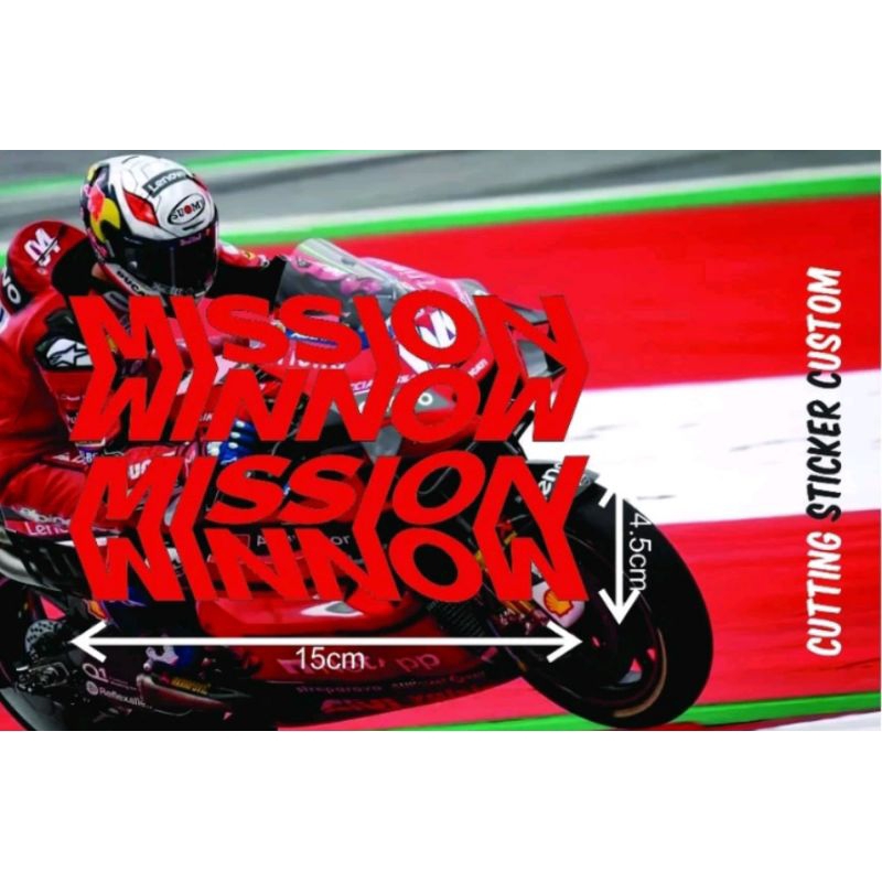 

sticker murah grosir STICKER MISSION MONNIM sticker custom