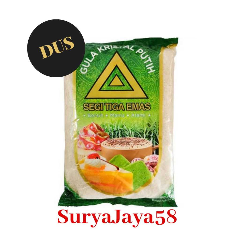 Gula Segitiga 1kg | Gula putih kemasan 1kg "segitiga" | Gula Pasir Putih segitiga 1kg | Gula Segitig