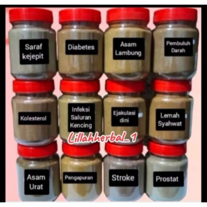 

jamu racikan bubuk rempah rempah jamu