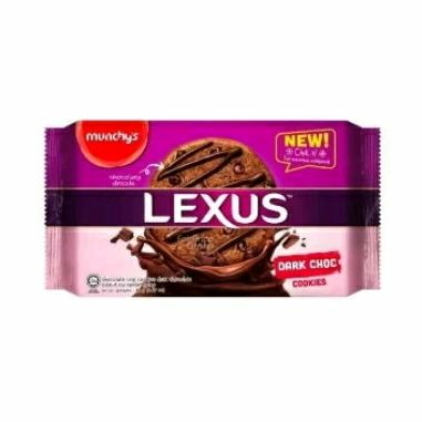 

LEXUS MUNCHYS DARK CHOC COOKIES 189g isi 7sachet