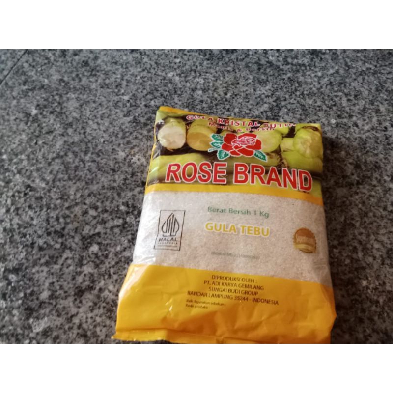 

Gula pasir rose brand 1 kg Jawa Tengah
