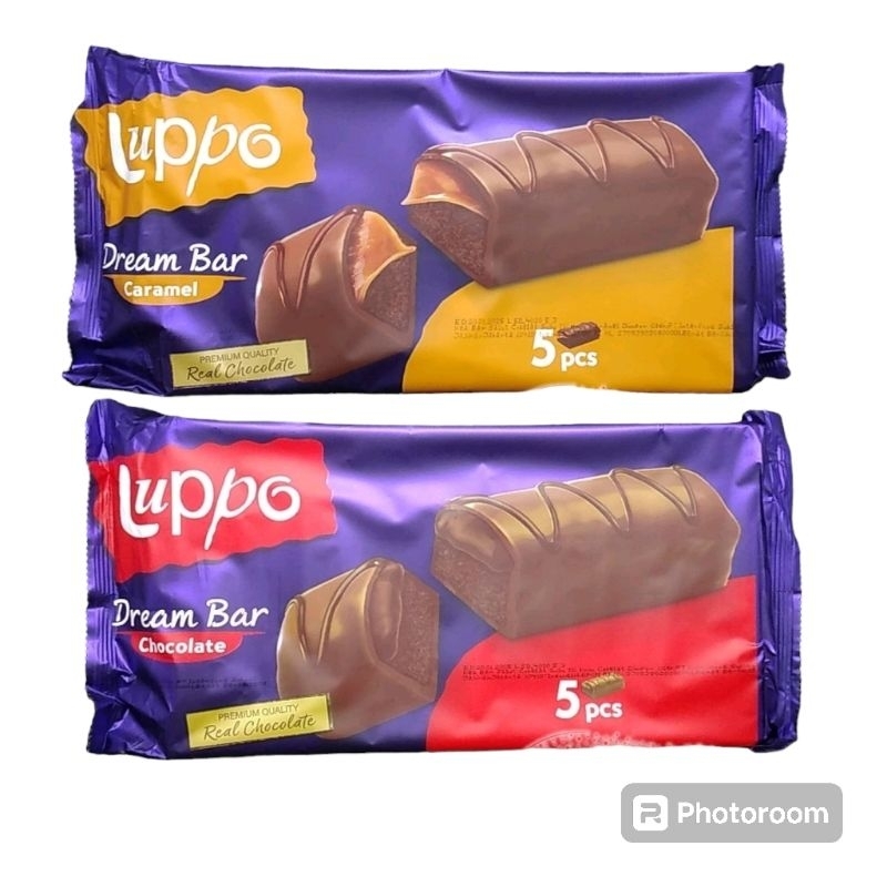 

LUPPO DREAM BAR CHOCOLATE CARAMEL ISI 5'S X 30GR