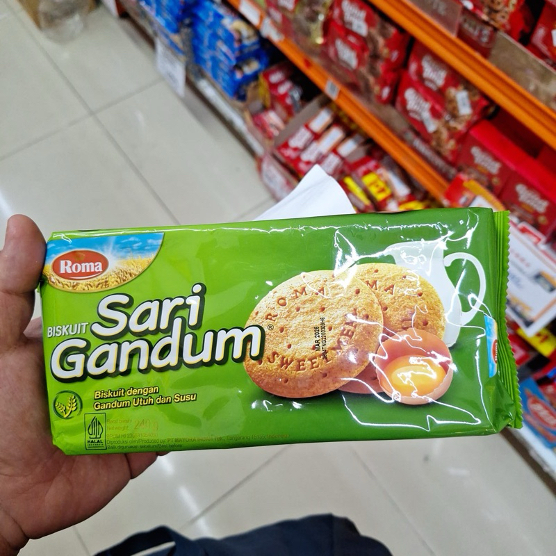 

roma SARI GANDUM biskuit 240gram