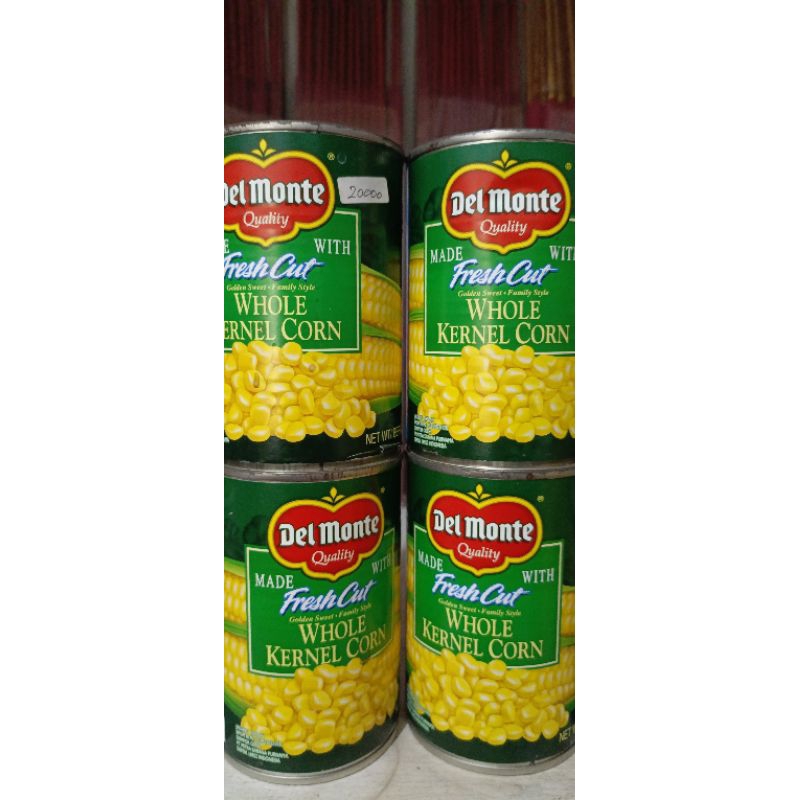 

Whole kernel corn delmonte