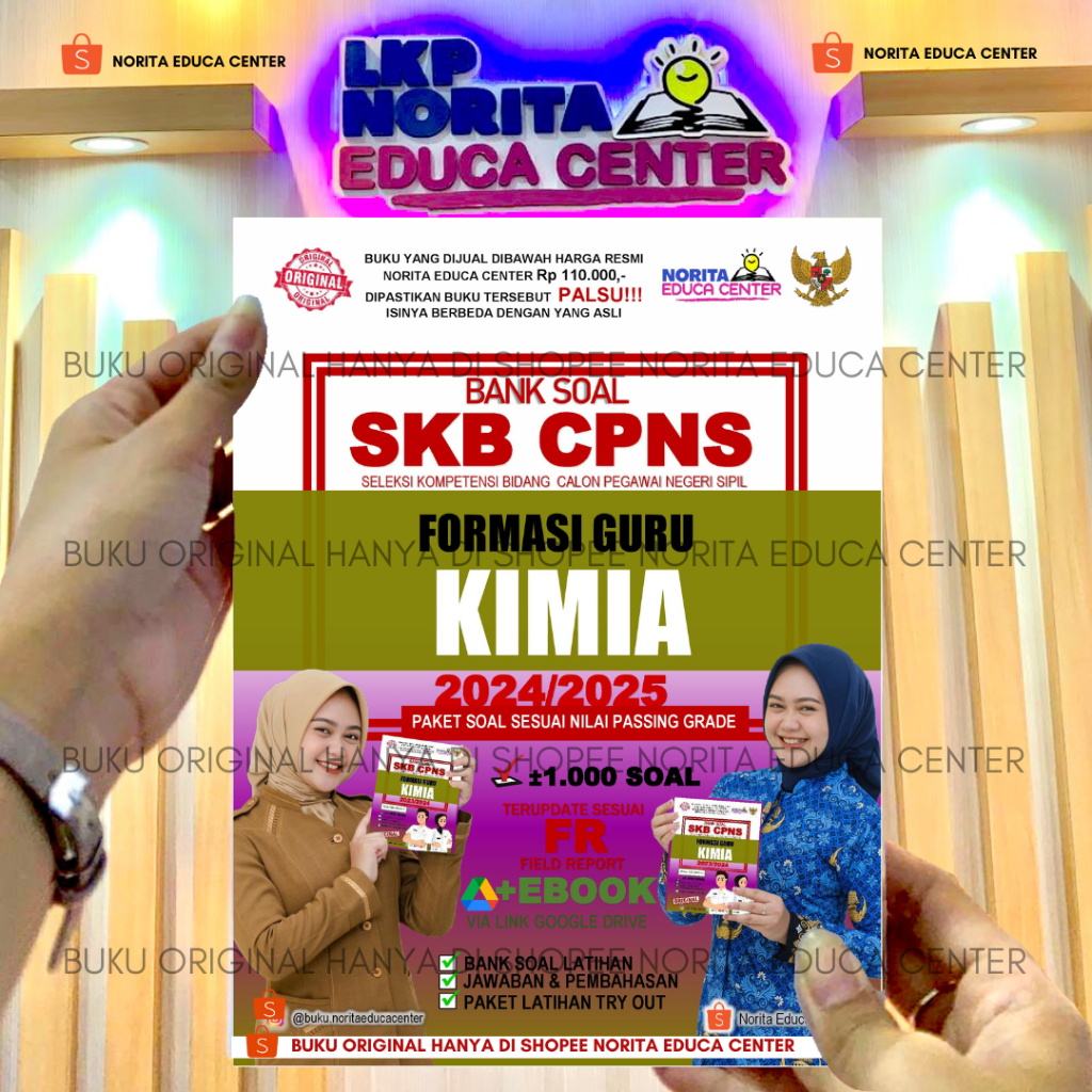 BANK SOAL SKB CPNS FORMASI GURU KIMIA