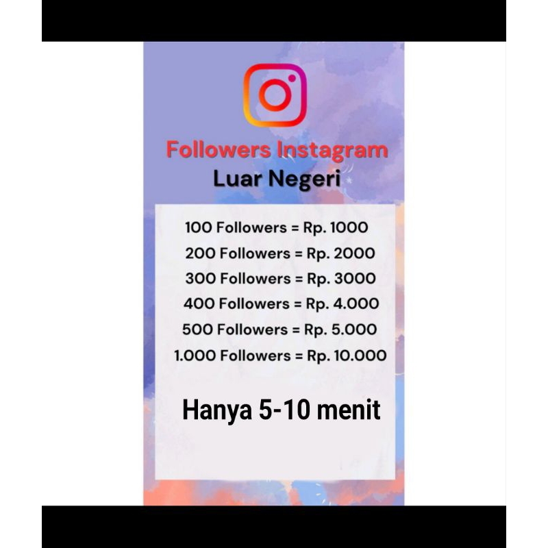 Jasa penambah followers ig